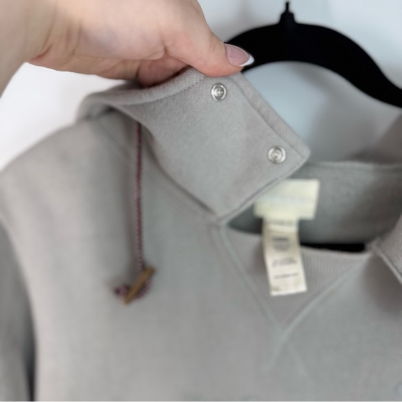 Diesel Women’s Retro Thick Cotton Gray Hoodie - Picture 4 of 6